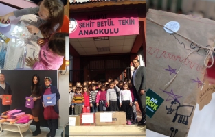 Üç ildeki kardeş okullar arasında 'Benim Şehrim Bu Kutuda' etkinliği