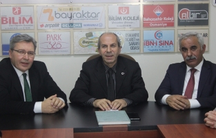 Gelecek Partisi Genel Başkan Yardımcısı Üstün, CGC'yi ziyaret etti