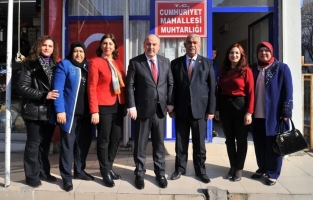 Vali Coşkun, kadın muhtarlarla buluştu