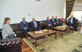 Belediye başkanlarından Vali Coşkun'a ziyaret