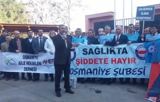 Sağlık çalışanlarına şiddeti, hiçbir vicdan kabul edemez