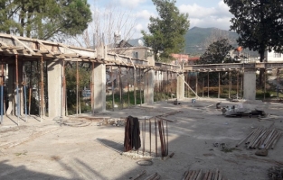 Çona köyüne İlbank destekli çok amaçlı salon yapılıyor