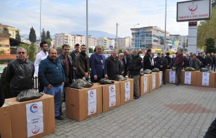 19 Amatör spor kulübüne 2052 adet malzeme yardımı yapıldı
