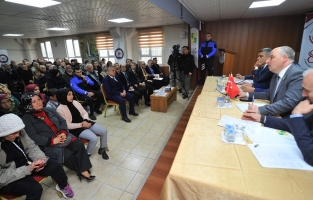 Mahallelerde huzur toplantıları devam ediyor