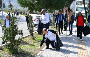 OKÜ'de bahar temizliği
