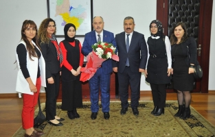 Vali Coşkun'a '8 Mart Dünya Kadınlar Günü' ziyareti