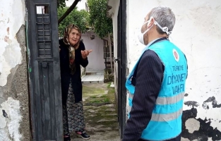 İmamlardan oluşan Vefa Sosyal Destek Grubu 1883 kişiyi ziyaret etti