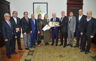 Vali Coşkun'a Muhasebe Haftası ziyareti