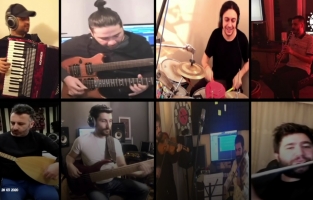 Sanatçılardan 'Hayat Eve Sığar' kampanyasına destek