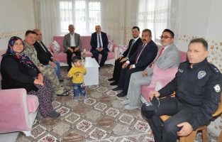 Şehidimiz Sedat Yıldız'ın ailesine ziyaret