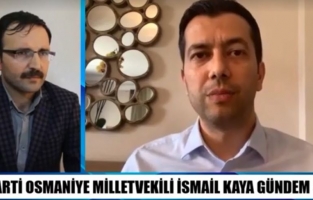 Milletvekili Kaya, Gündem 80'in konuğu oldu