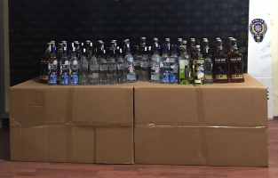 Osmaniye'de kaçak içki operasyonu