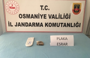 Osmaniye'de otomobilde uyuşturucu ele geçirildi