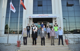 Vali Coşkun'dan Vefa Sosyal Destek Grubu'na teşekkür ziyareti