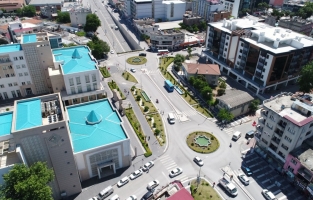 Belediye karşısındaki Jandarma eski sosyal tesisleri yeşil alan olacak