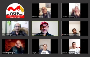 Akdeniz Gazeteciler Federasyonu online toplandı