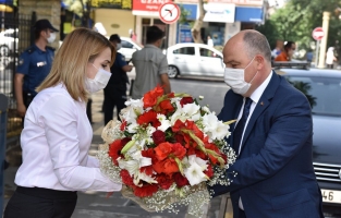 Vali Ömer Faruk Coşkun görevine başladı