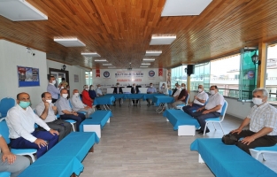 Vali Coşkun'dan Adliye, Eğitim-Bir-Sen ve Türk Eğitim-Sen'e veda ziyareti