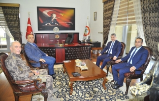 Vali Dr. Erdinç Yılmaz'a 'Hoşgeldiniz' ziyaretleri