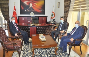 Milletvekili Kaya'dan Vali Yılmaz'a 'Hoş Geldiniz' ziyareti