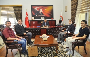 AA Bölge Müdürü Firik'ten Vali Yılmaz'a ziyaret
