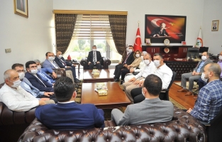 Ak Parti'den Vali Yılmaz'a ziyaret