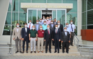 Vali Coşkun'dan İl Genel Meclisine veda ziyareti