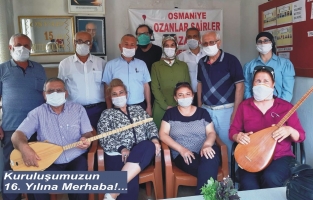 OŞYAD'tan sazlı sözlü 16. yıl kutlaması