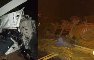 Osmaniye'de kamyon tıra arkadan çarptı: 2 ölü, 1 yaralı