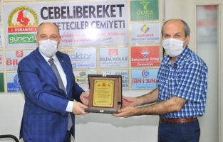 Vali Coşkun'dan CGC'ye veda ziyareti