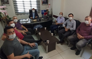 CGC'den Alibekiroğlu ve Coşkun'a hayırlı olsun ziyareti