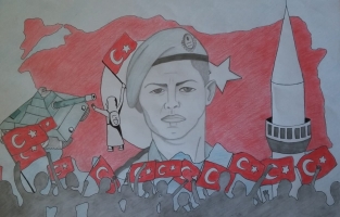 15 Temmuz 'Halkın Zaferi Resim Yarışması' sonuçlandı