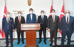 Çevre ve Şehircilik Bakanı Murat Kurum, Osmaniye Valiliğini ziyaret etti