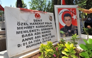 15 Temmuz Demokrasi ve Milli Birlik Günü dolayısıyla şehitlik ziyaret edildi