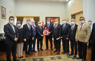 MHP'den Vali Yılmaz'a ziyaret