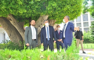 Vali Yılmaz'dan İskenderun Kaymakamı Yönden'e ziyaret