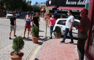 İki saatlik denetimde 22 kişiye 65 bin TL ceza yazıldı