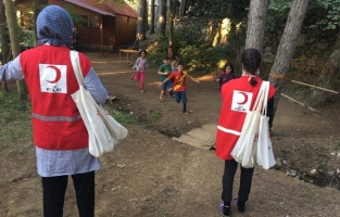 Kızılay'dan Zorkun'da 'Yayla Şenlendirme Projesi'