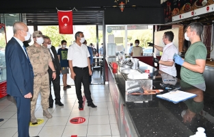 Osmaniye'de geniş kapsamlı koronavirüs denetimleri devam ediyor