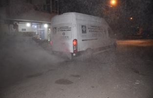 Osmaniye'de tüm cadde ve sokaklar dezenfekte ediliyor
