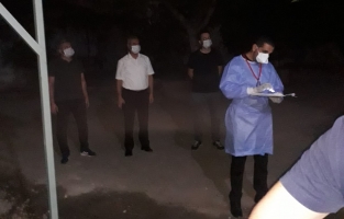 Öznavruz, Filyasyon çalışmalarını denetledi