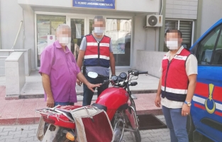 Jandarma'nın dedektifleri motosiklet hırsızlarını yakaladı