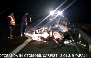 Osmaniye'de otobanda feci kaza: 2 ölü, 9 yaralı