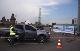Belediyeden araçlar için ücretsiz dezenfeksiyon hizmeti