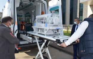 Osmaniye'nin ilk yenidoğan ambulansı hizmete girdi