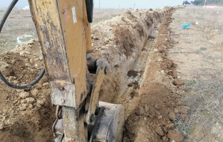 Hasanbeyli'de içme suyu hattı çalışmaları aralıksız devam ediyor