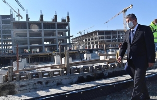 600 Yataklı Devlet Hastanesi inşaatı hızla devam ediyor