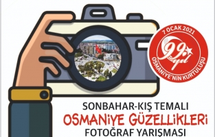 Sonbahar-kış temalı Osmaniye güzellikleri fotoğraf yarışması