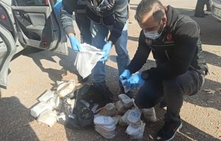 Araçta 31 kilo 100 gram toz esrar ele geçirildi