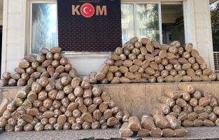 Osmaniye'de 1 ton 392 kg kaçak tütün ele geçirildi